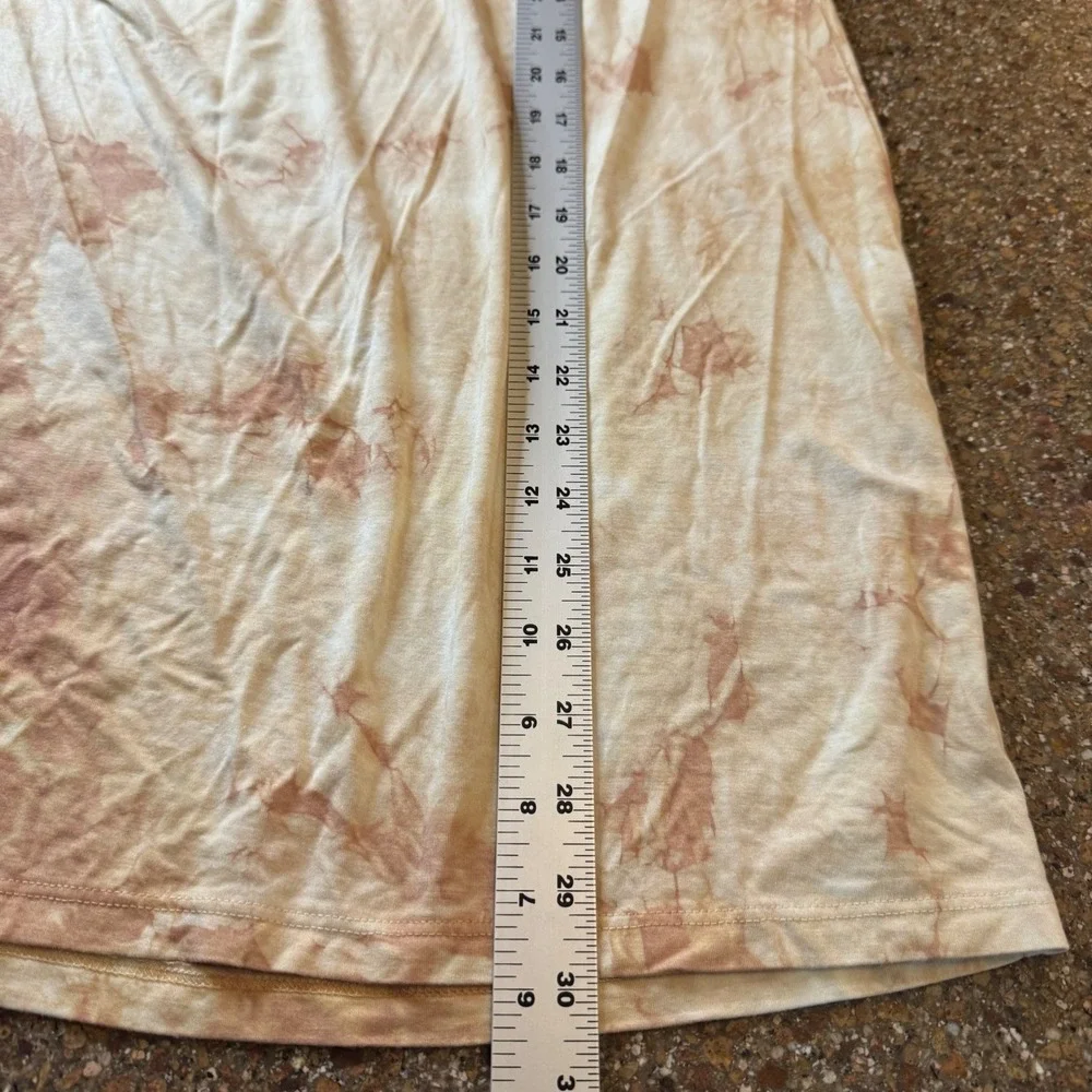 Enza Costa Off Shoulder Mini Dress S Silk Blend Tie Dye Jersey Stretch‎ Summer